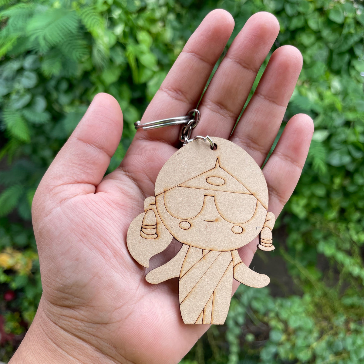 Pre marked Keychain - Chatur Aunti