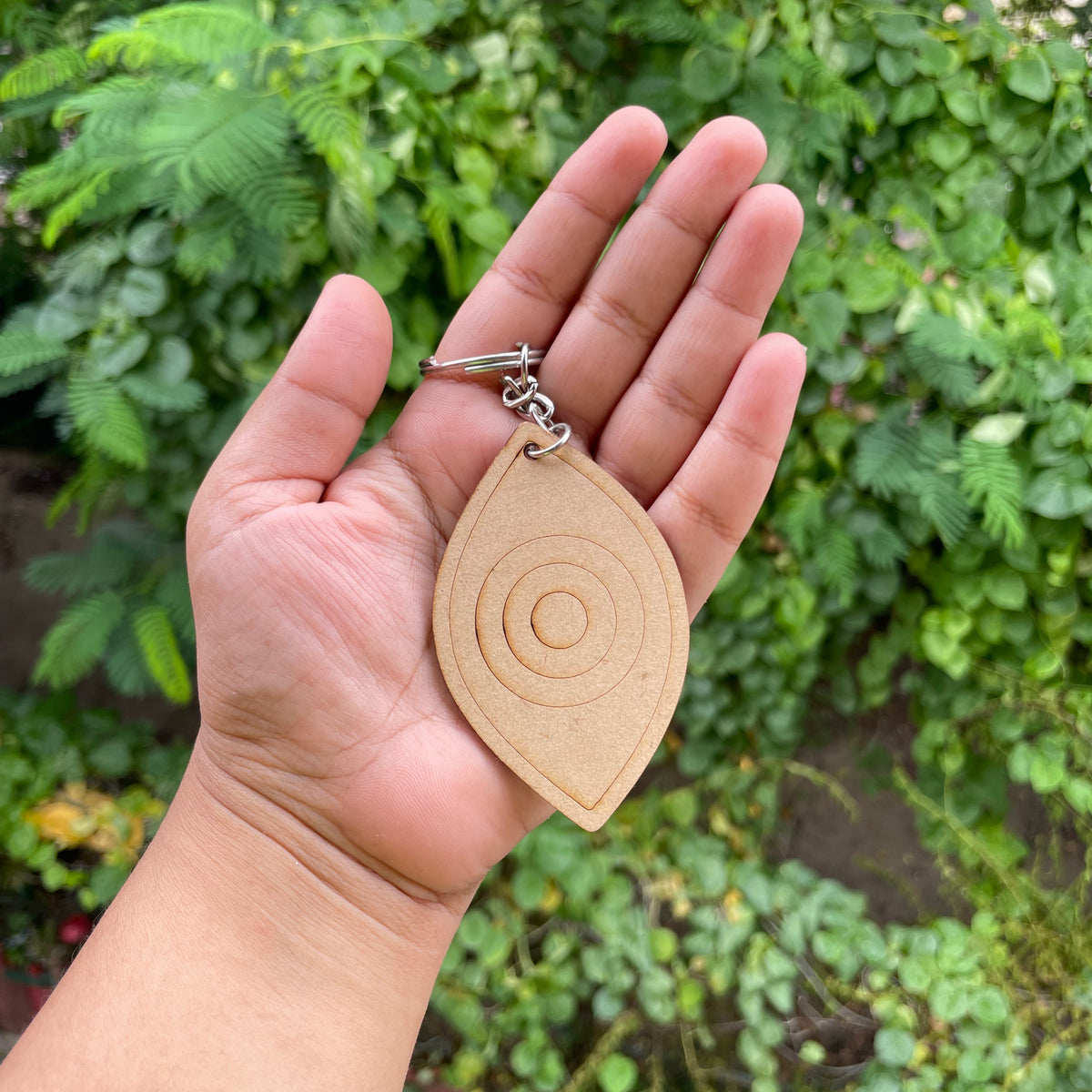Pre marked Keychain - Evil Eye