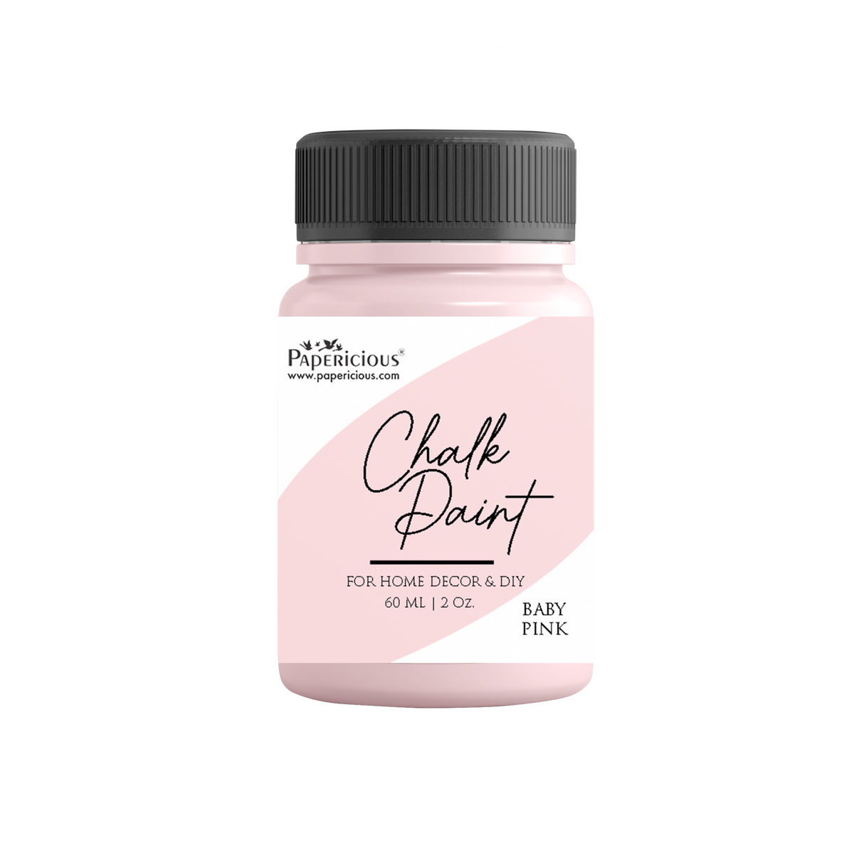 PAPERICIOUS - Home DÃ©cor DIY Chalk Paint 60ml - Baby Pink