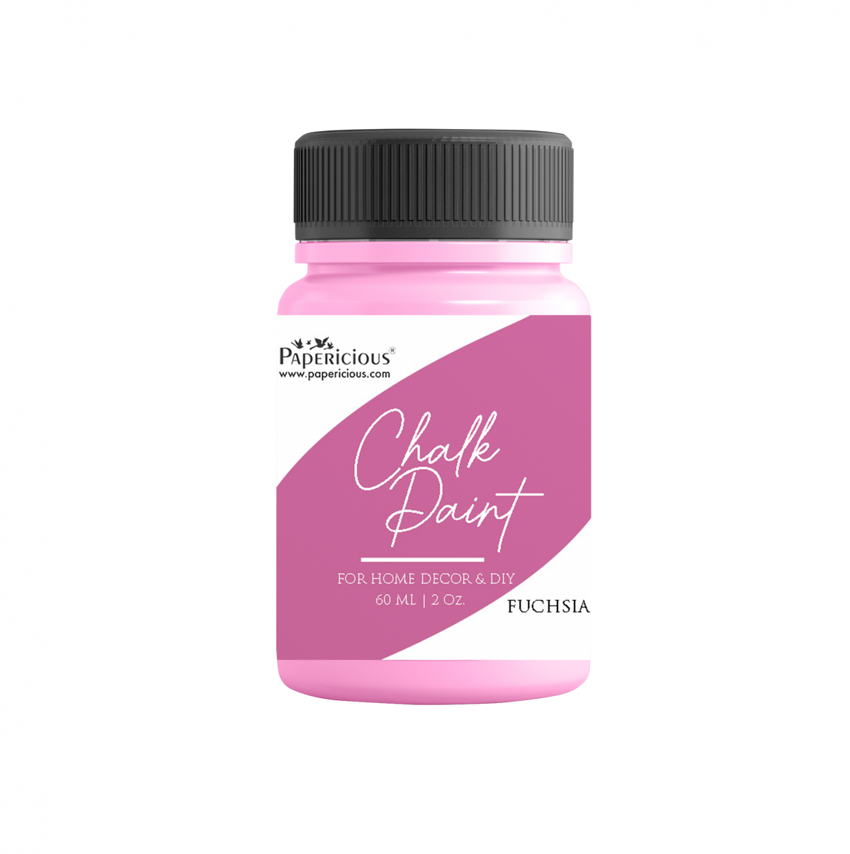 PAPERICIOUS - Home DÃ©cor DIY Chalk Paint 60ml - Fuchsia